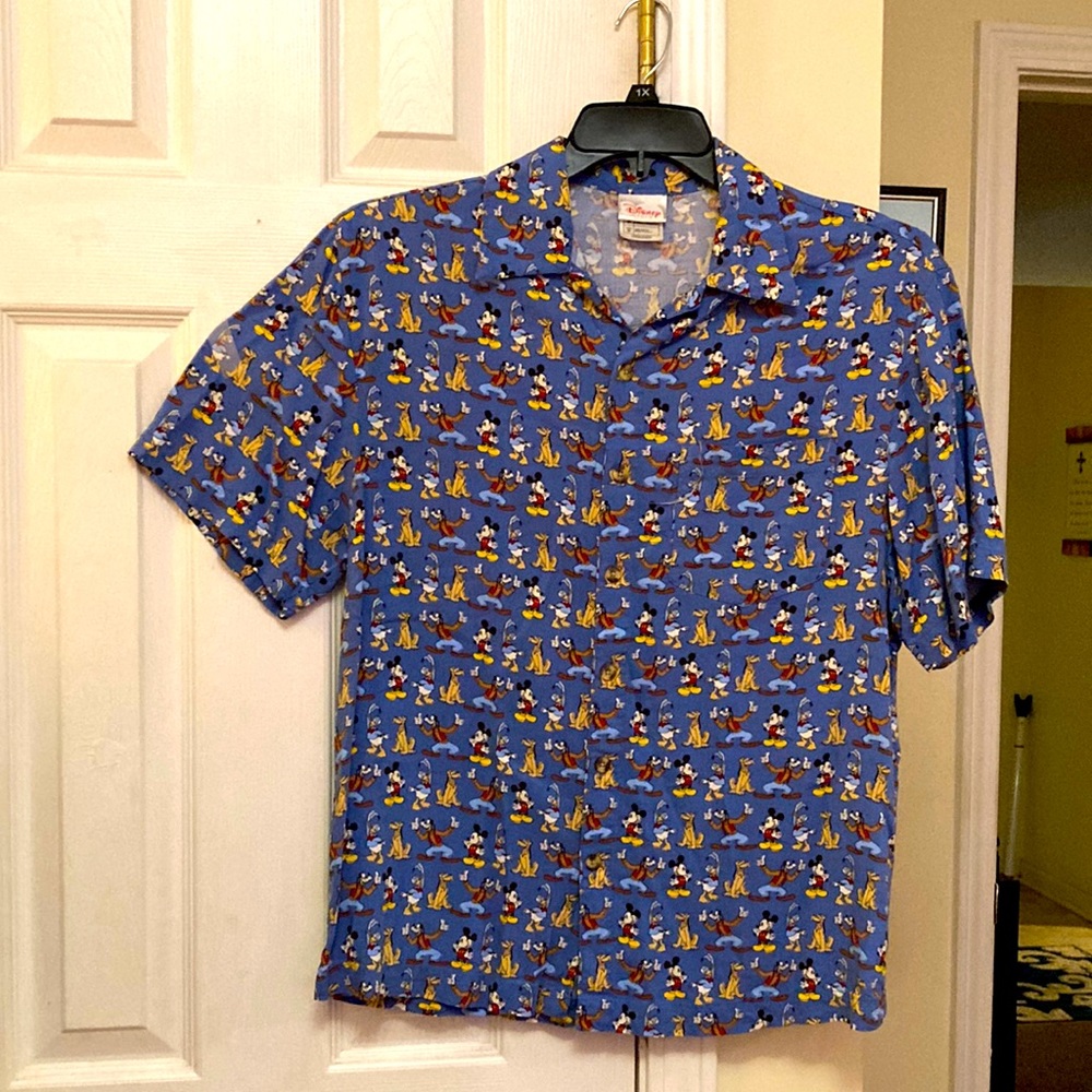 DISNEY  SHIRT/DISNEY STORE  Hawaii Button up